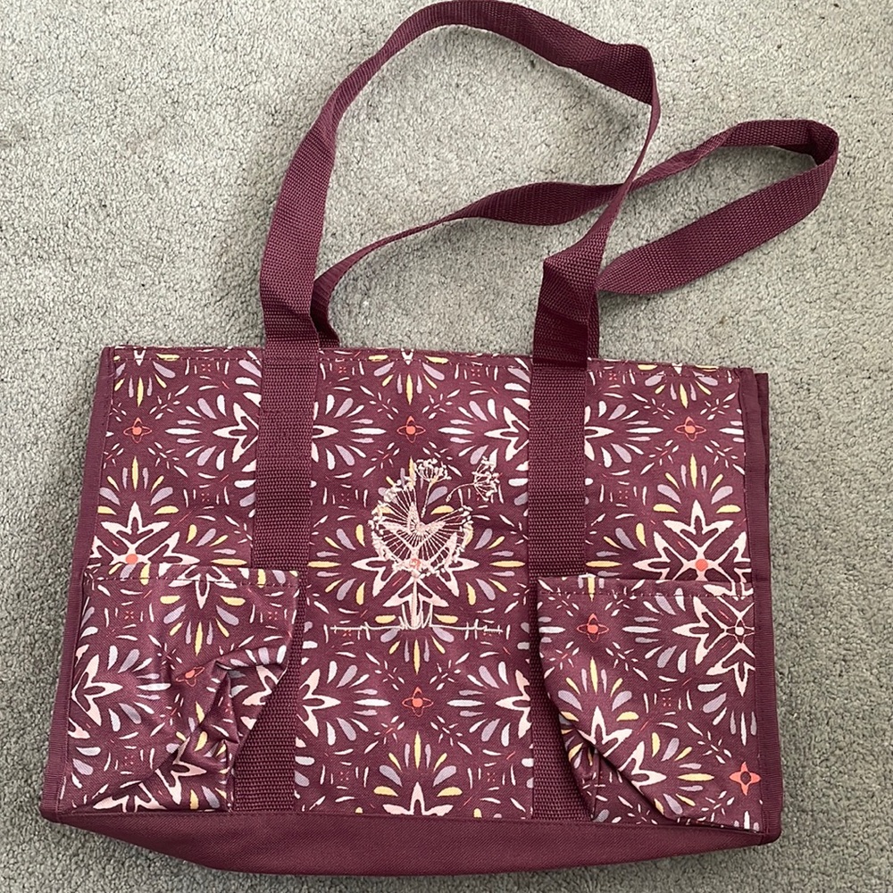 Thirty One Zip Top Utility Tote